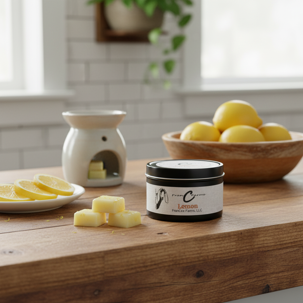 Lemon Soy Candle Tin - 8 oz. Tin