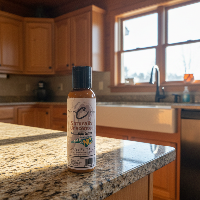 Naturally Unscented Goat Milk Lotion