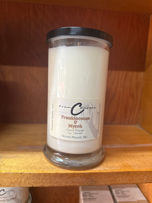 Frankinscense & Myrrh Soy Candle