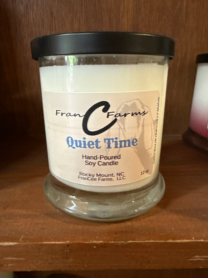 Quiet Time Candle (12/S)