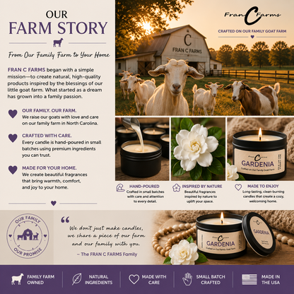Gardenia Soy Candle Tin - 8 oz