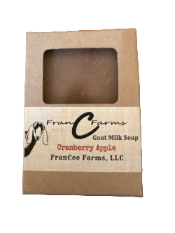 CranBerry-Apple Marmalade Goat Milk Soap