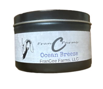 Natural Soy Ocean Breeze Candle Tin