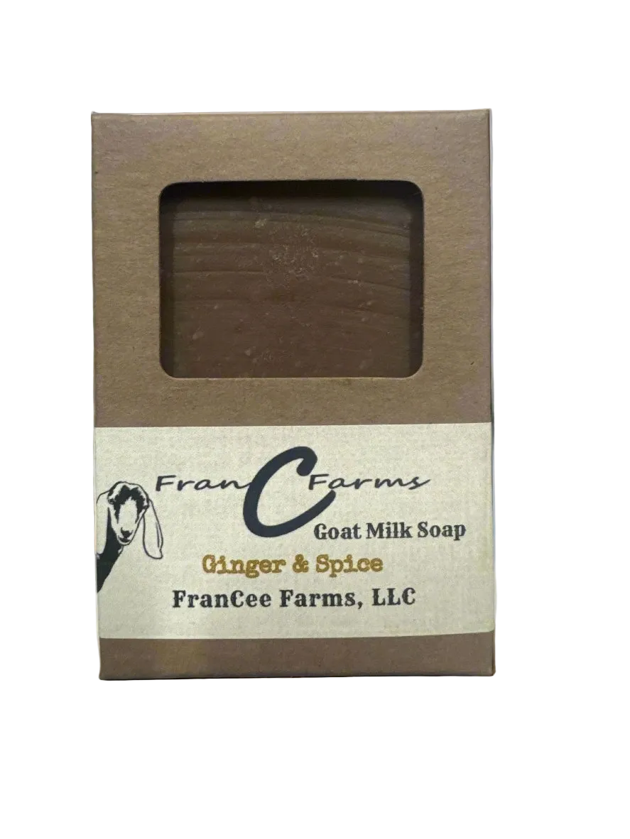 Ginger & Spice Goat Milk Soap