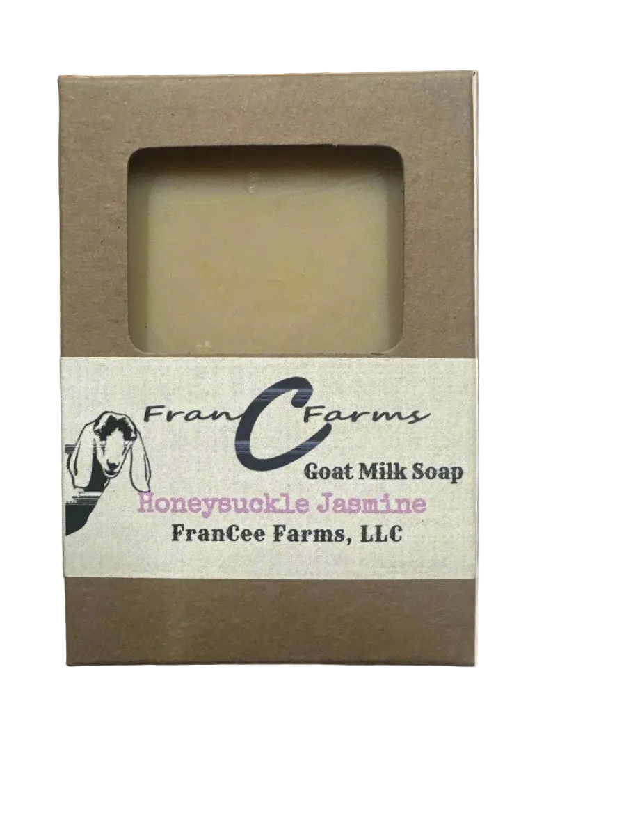 HoneySuckle Jasmine Goat Milk Soap