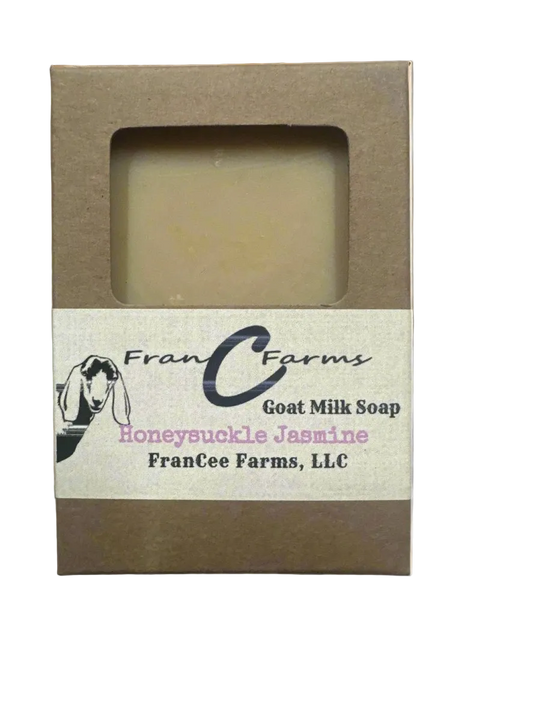 HoneySuckle Jasmine Goat Milk Soap