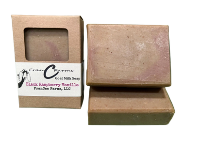 Black Raspberry Vanilla Goat Milk Soap
