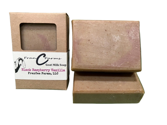 Black Raspberry Vanilla Goat Milk Soap