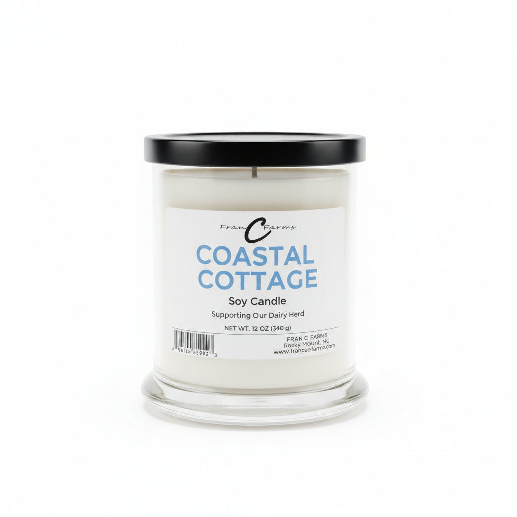 Coastal Cottage Soy Candle - 12 oz. Status Jar