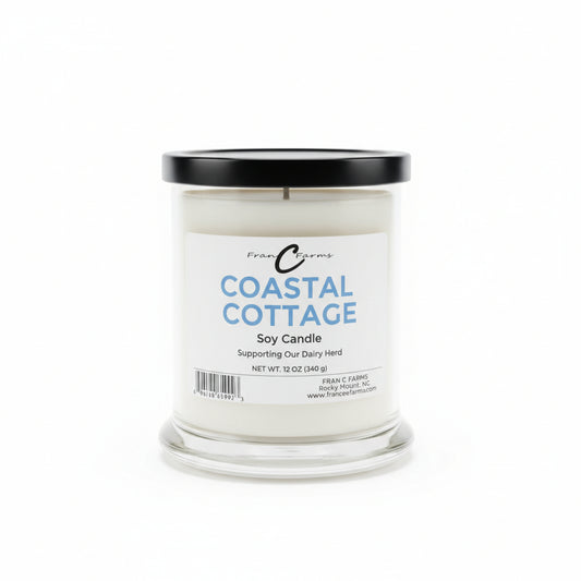 Coastal Cottage Soy Candle - 12 oz. Status Jar