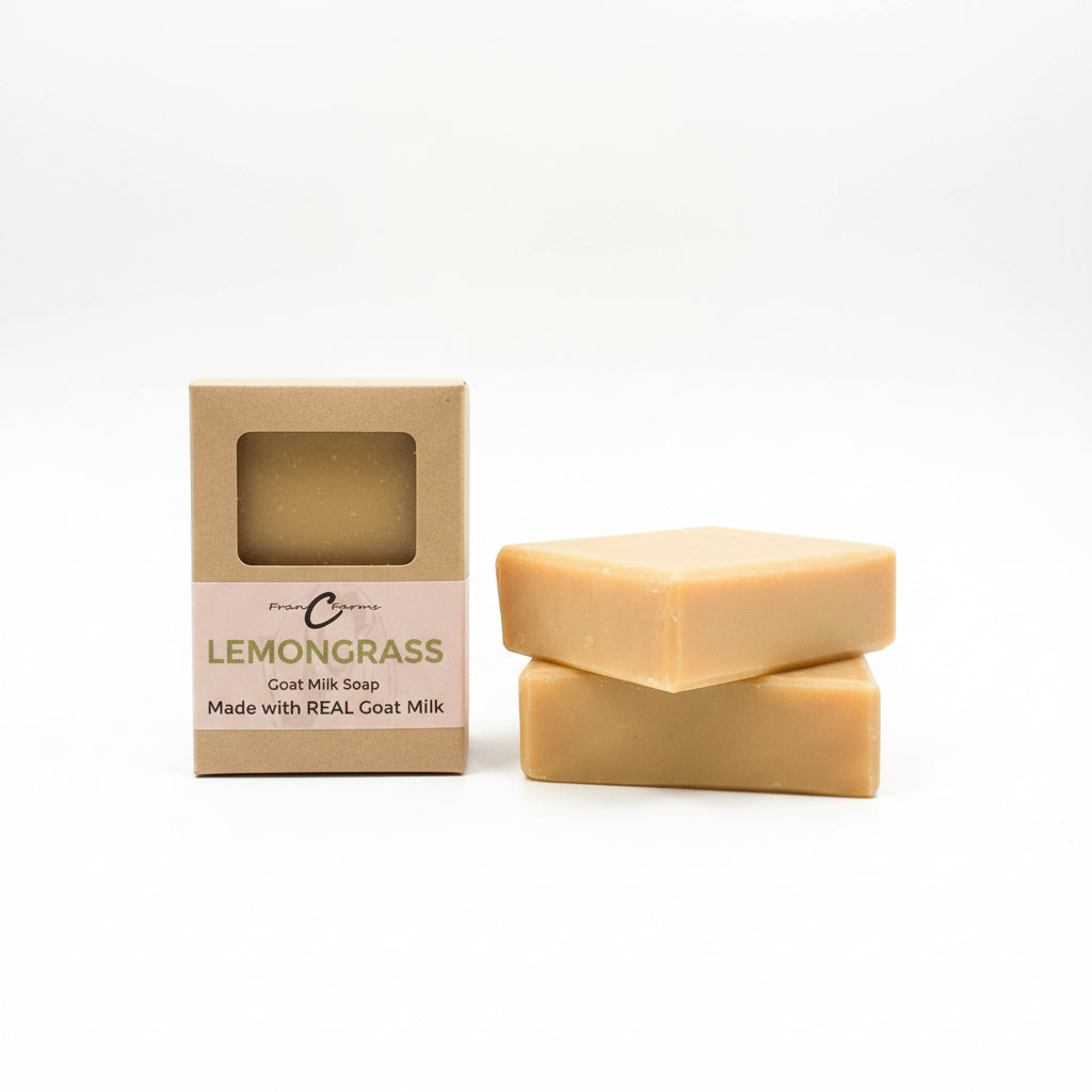 Lemongrass Goat Milk Soap product image 2 from FRAN C FARMS