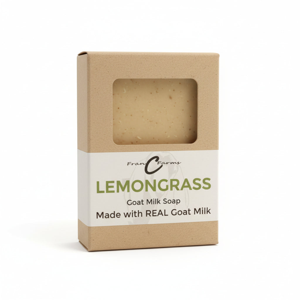Lemongrass Goat Milk Soap product image 3 from FRAN C FARMS