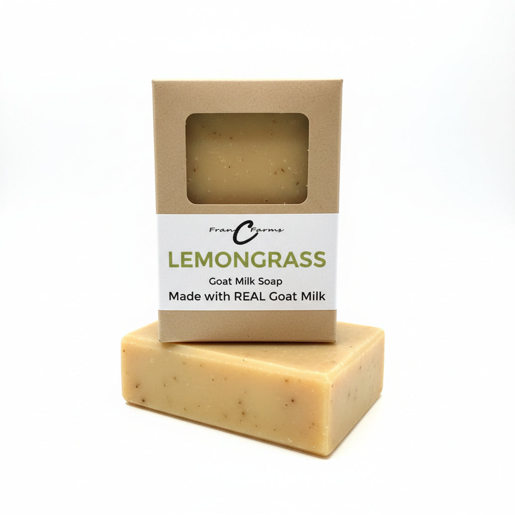 Lemongrass Goat Milk Soap product image 4 from FRAN C FARMS