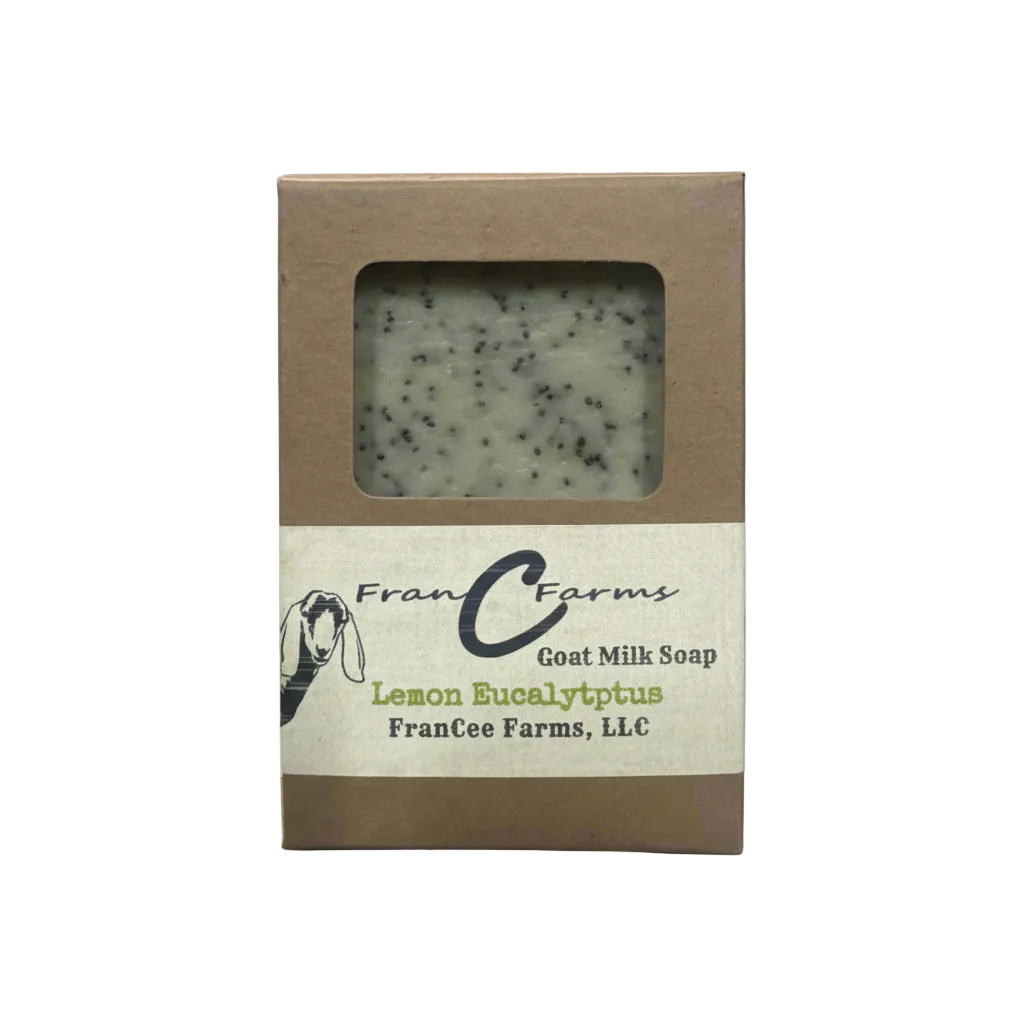 Lemon Eucalyptus Goat Milk Soap