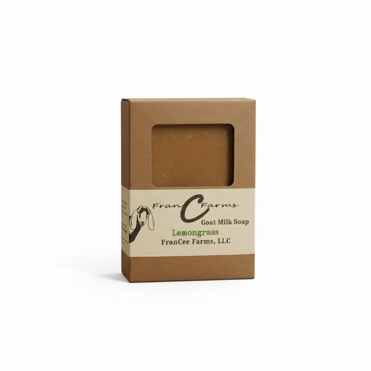 Lemongrass Goat Milk Soap product image 2 from FRAN C FARMS