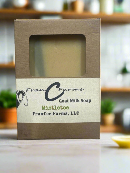 Mistletoe Goat Milk Soap