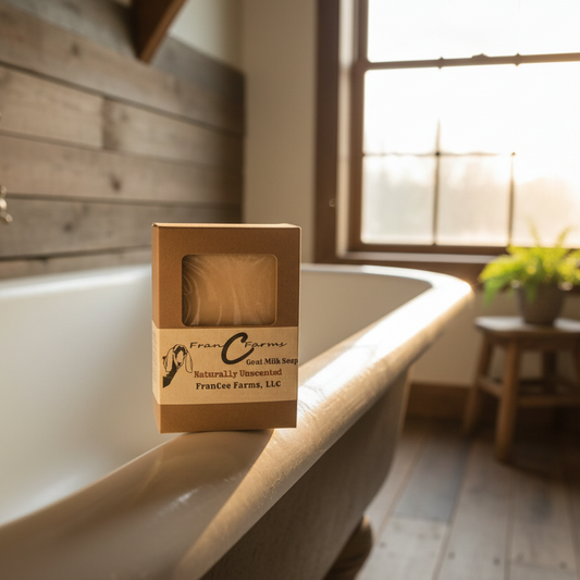 Naturally Unscented Goat Milk Soap