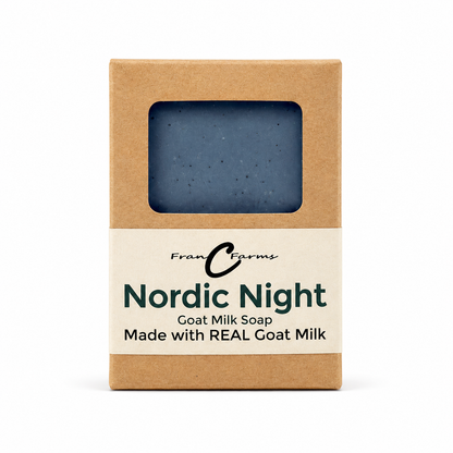 Nordic Night Goat Milk Soap - Made with REAL Goat Milk