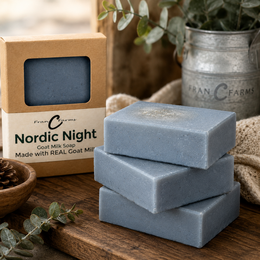Nordic Night Goat Milk Soap - Made with REAL Goat Milk
