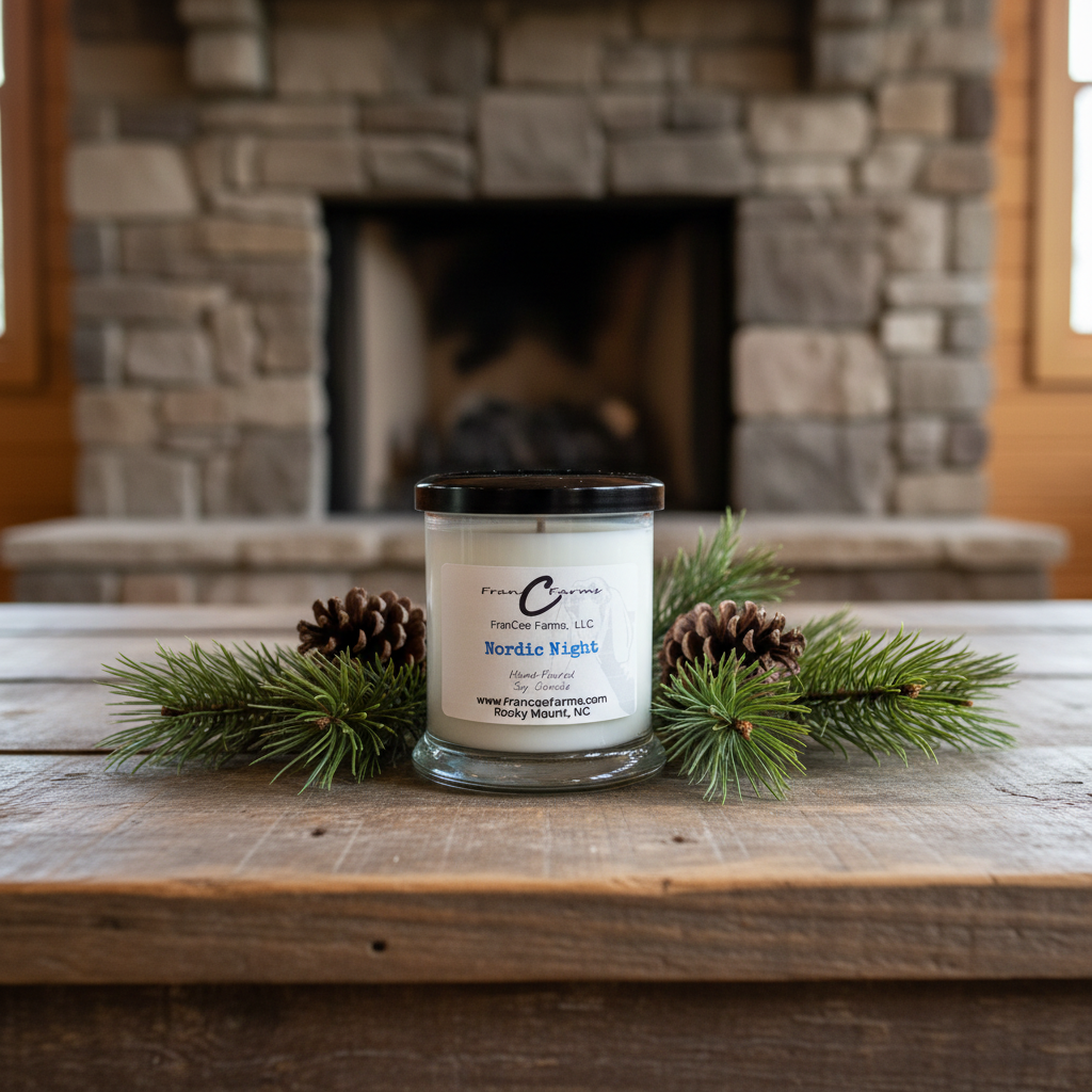 Nordic Night - 100% All Natural Soy Wax Candle