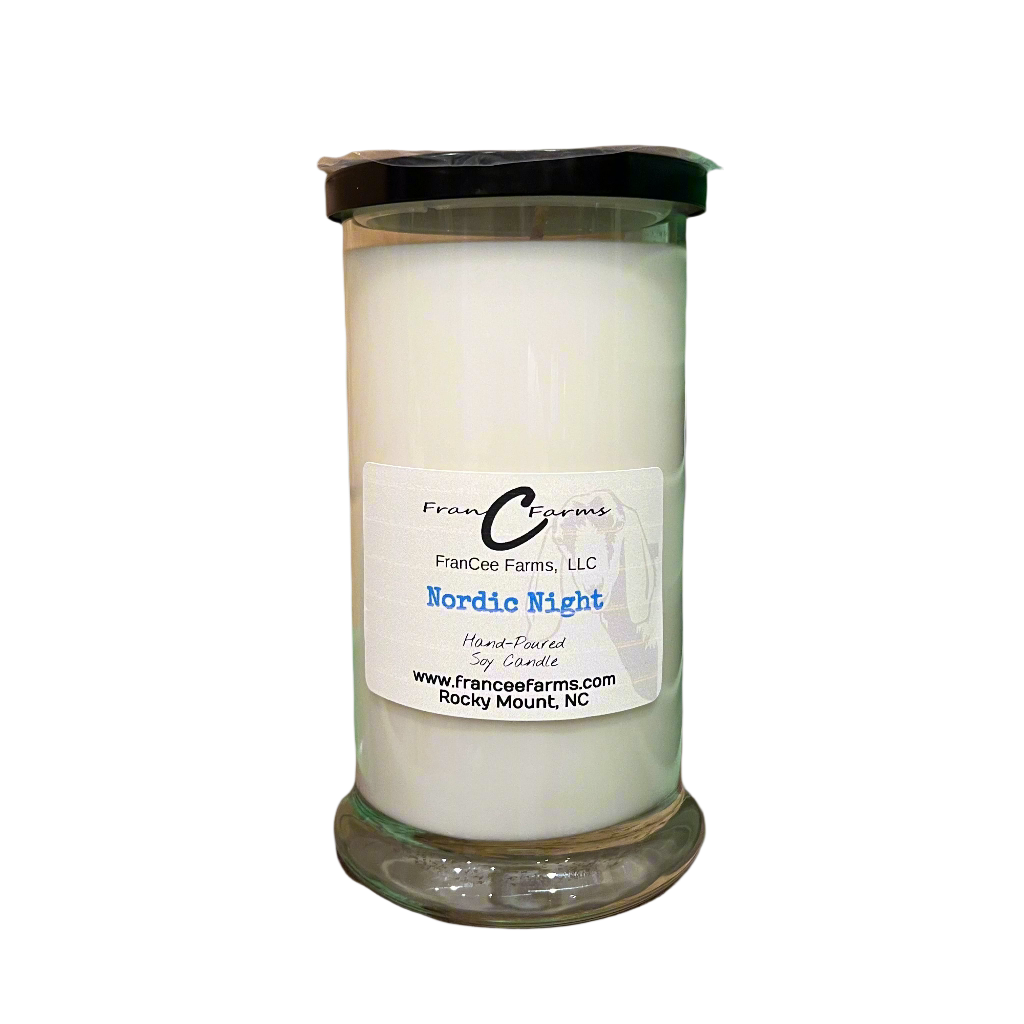 Natural Soy Nordic Night Candle (21/S)