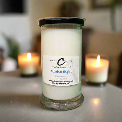 Natural Soy Nordic Night Candle (21/S)