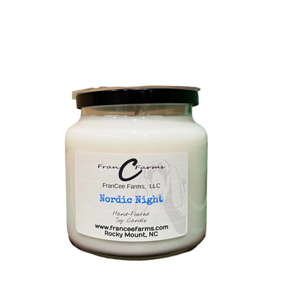 Natural Soy Nordic Night Apothecary Candle