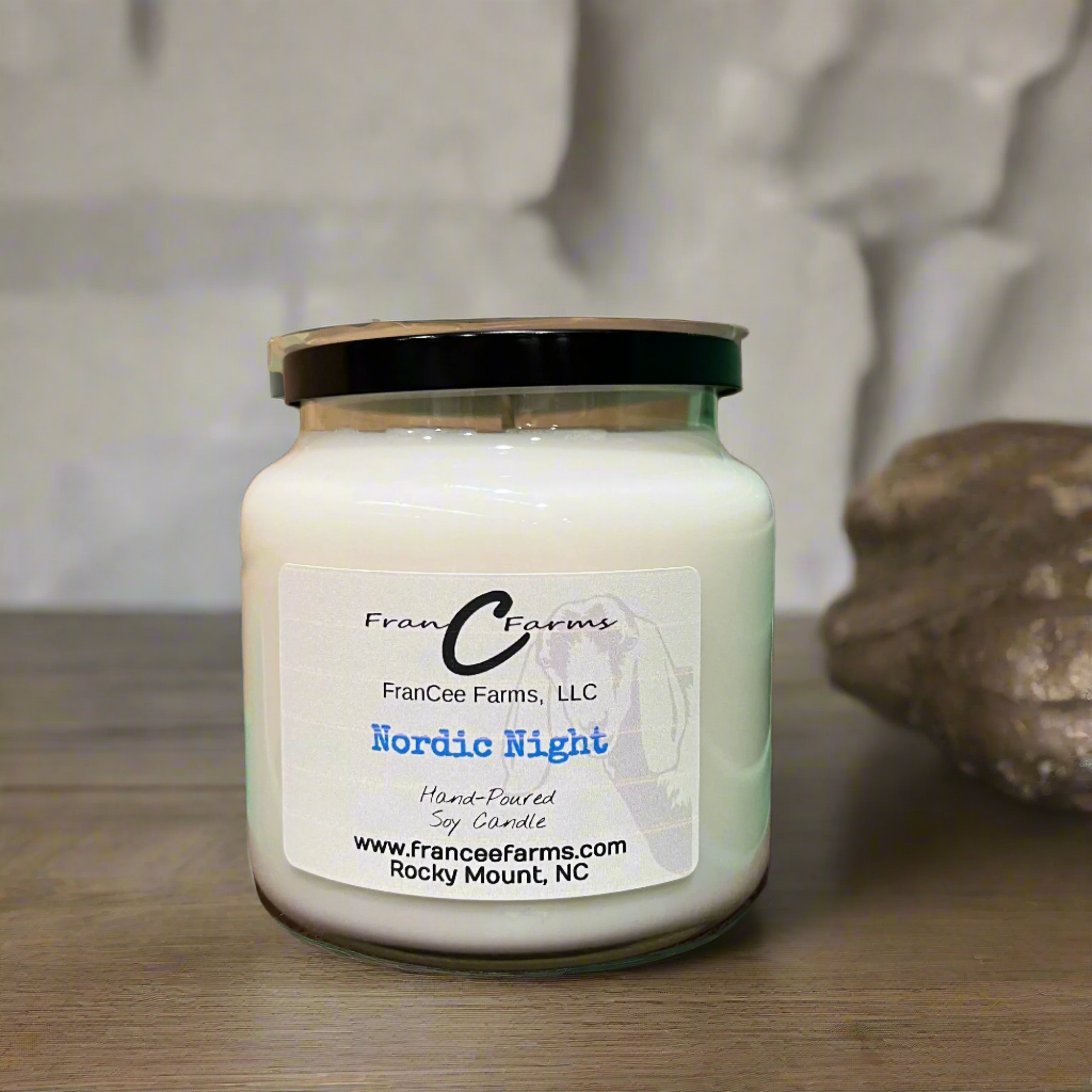 Natural Soy Nordic Night Apothecary Candle