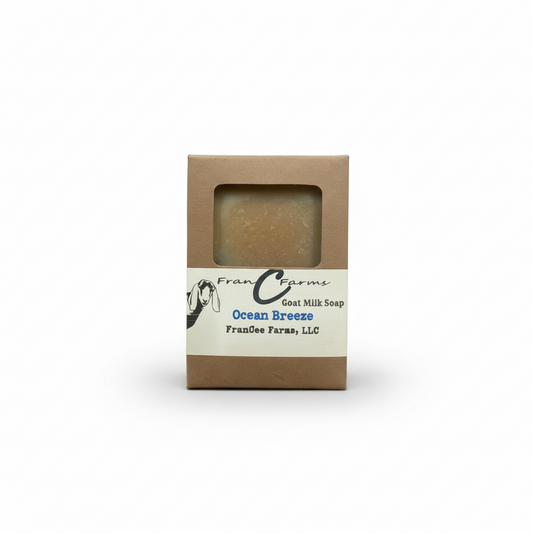 Ocean Breeze Goat Milk Soap product image 2 from FRAN C FARMS