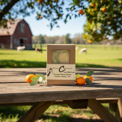 Orange Eucalyptus Goat Milk Soap