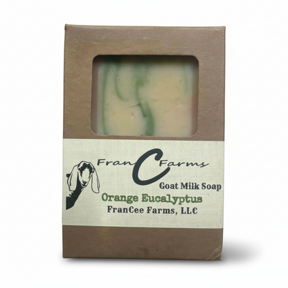 Orange Eucalyptus Goat Milk Soap