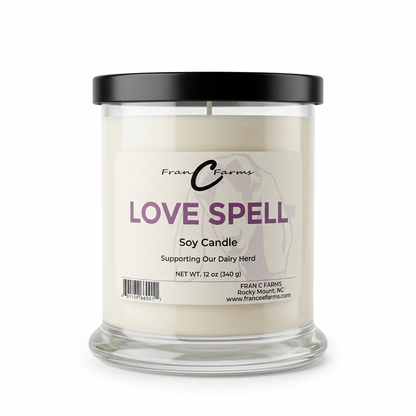 Love Spell Soy Candle - 12 oz. Status Jar