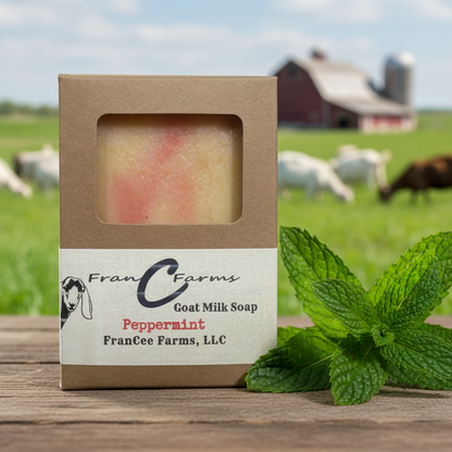 Peppermint Goat Milk Soap