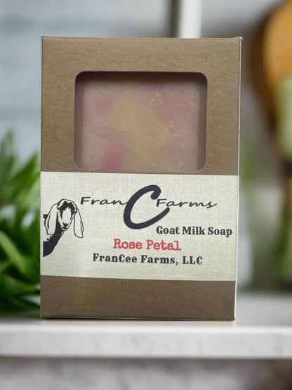 Rose Petal Goat Milk Soap