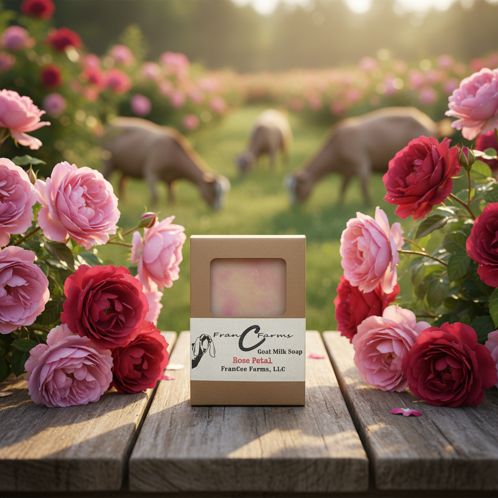 Rose Petal Goat Milk Soap