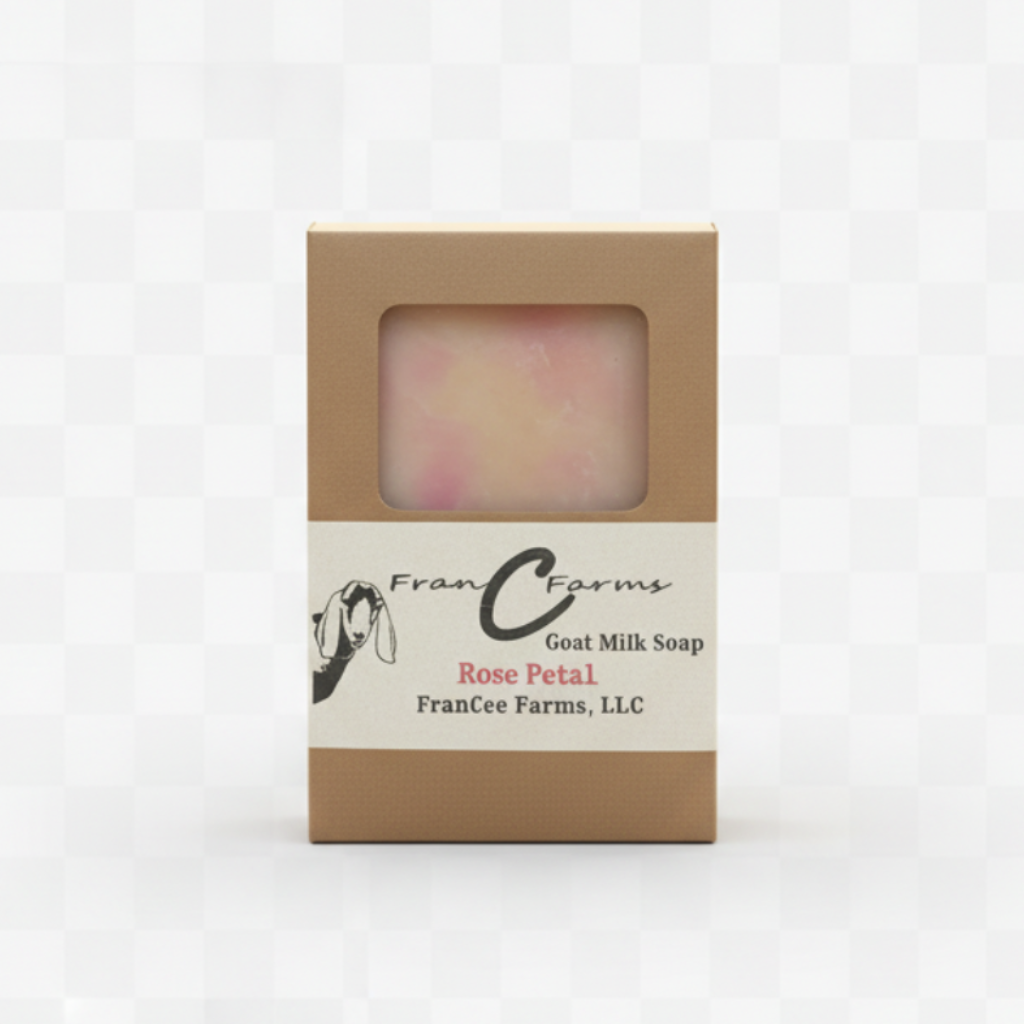 Rose Petal Goat Milk Soap