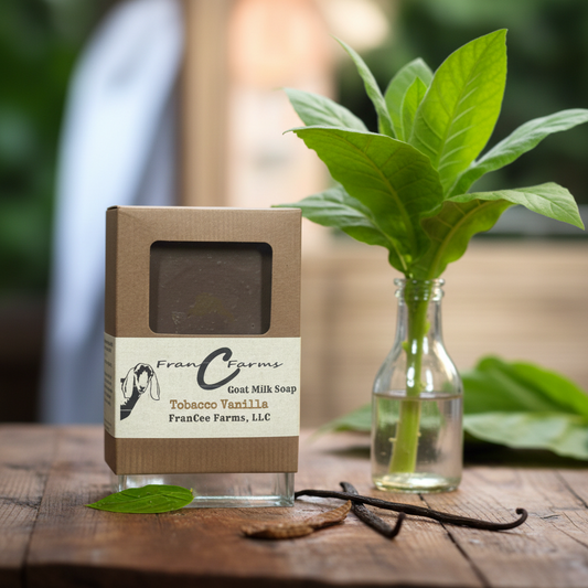 Tobacco Vanilla Goat Milk Soap