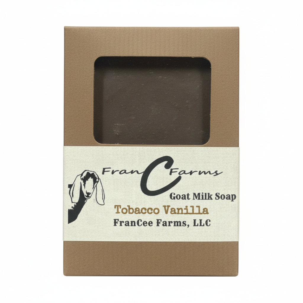 Tobacco Vanilla Goat Milk Soap