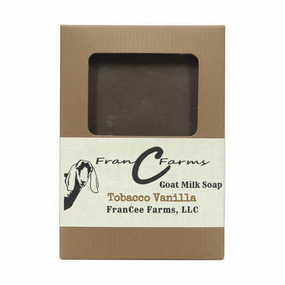 Tobacco Vanilla Goat Milk Soap