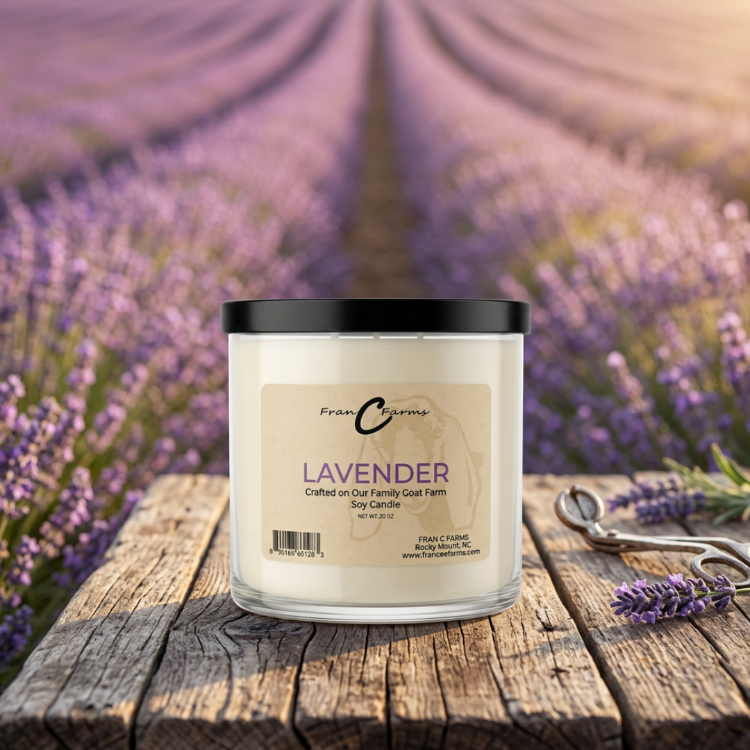 Lavender Soy Candle - 20 oz 3 Wick
