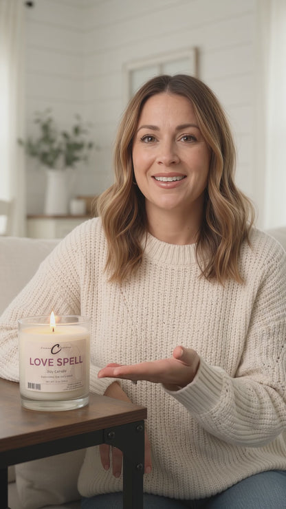 Love Spell Soy Candle - 12 oz. Status Jar