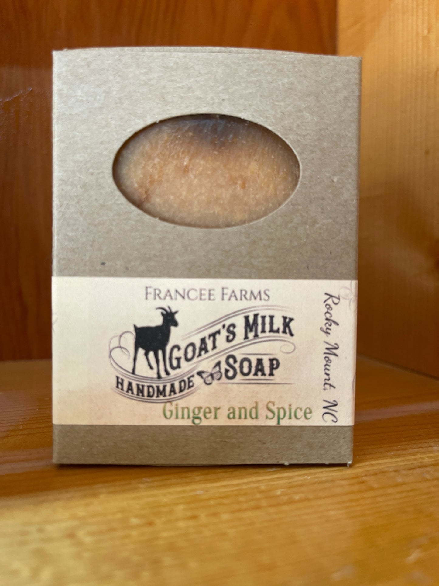 Ginger & Spice Goat Milk Soap