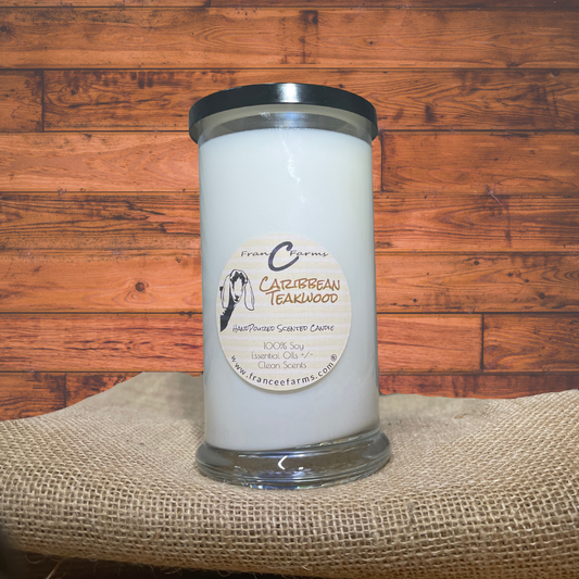 Caribbean Teakwood Candle (21/S)