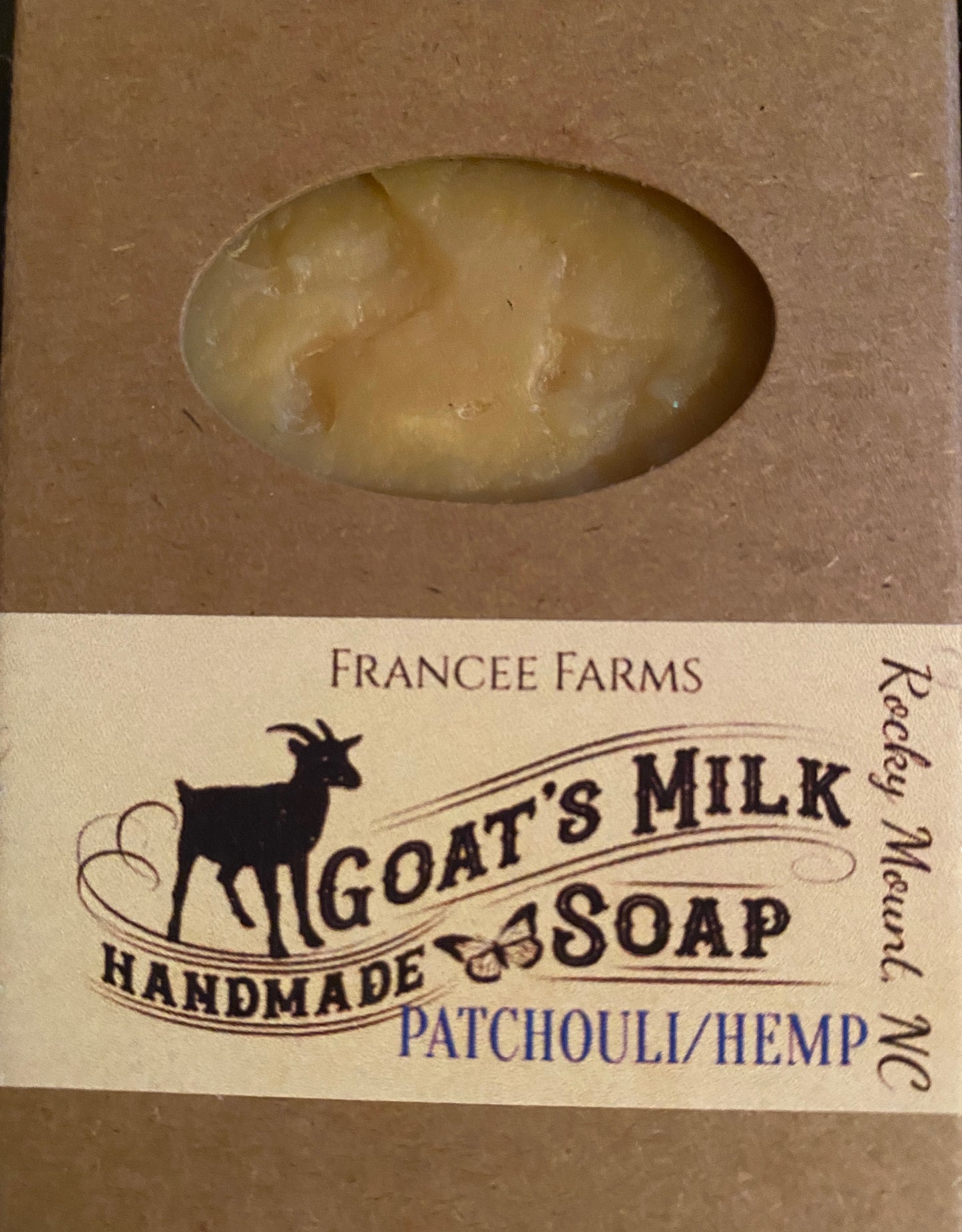 Patchouli-Hemp Goat MIlk Soap