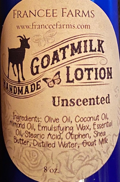 Naturally Unscented Goat Milk Lotion