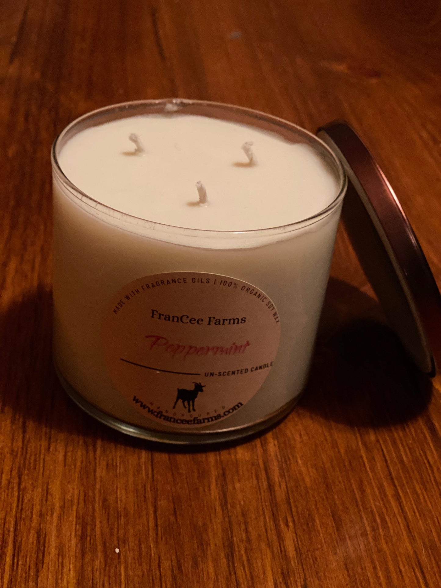 Peppermint 3-Wick Candle