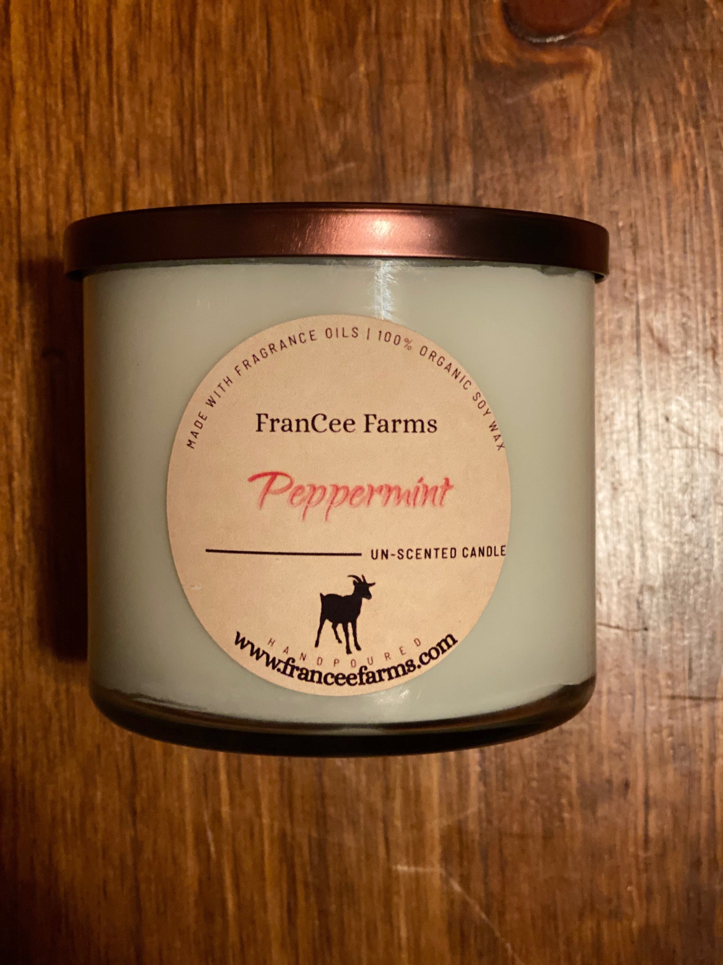 Peppermint 3-Wick Candle