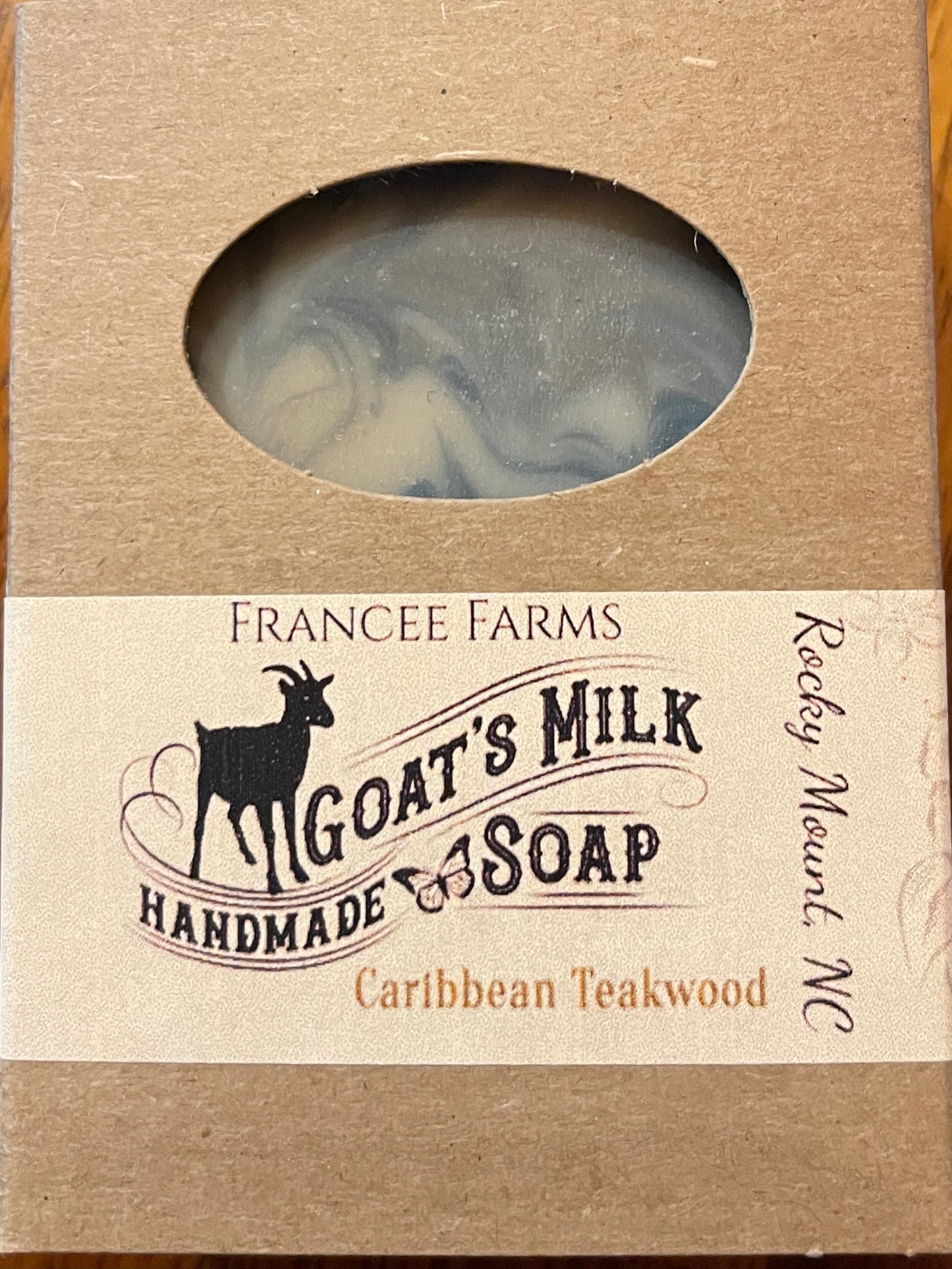 Caribbean Teakwood Goat Milk Soap