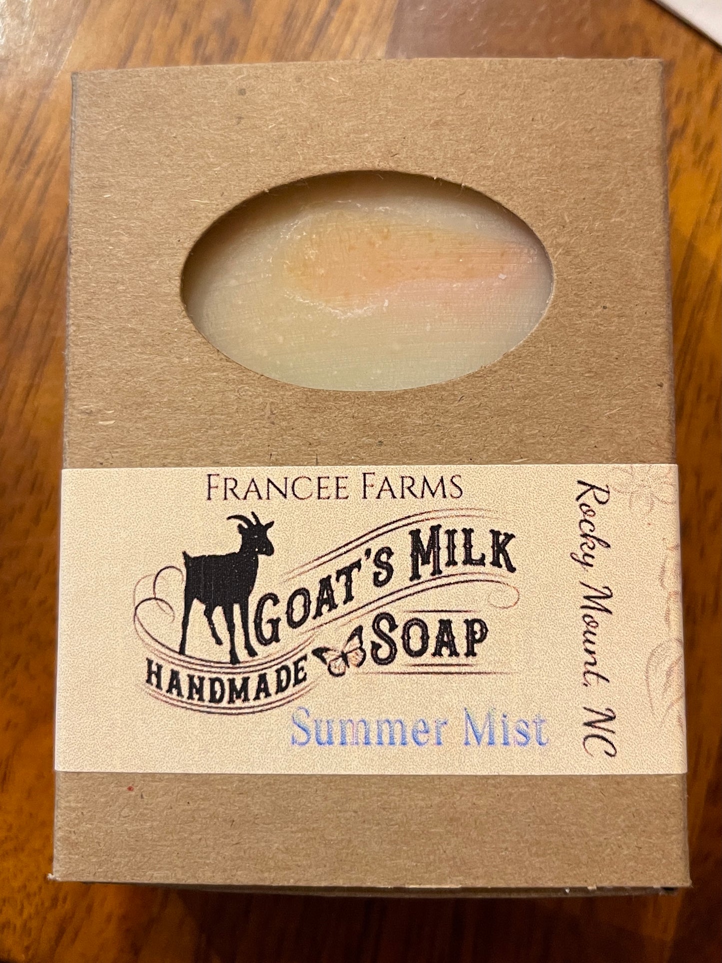 Summer Mist Goat Milk Soap