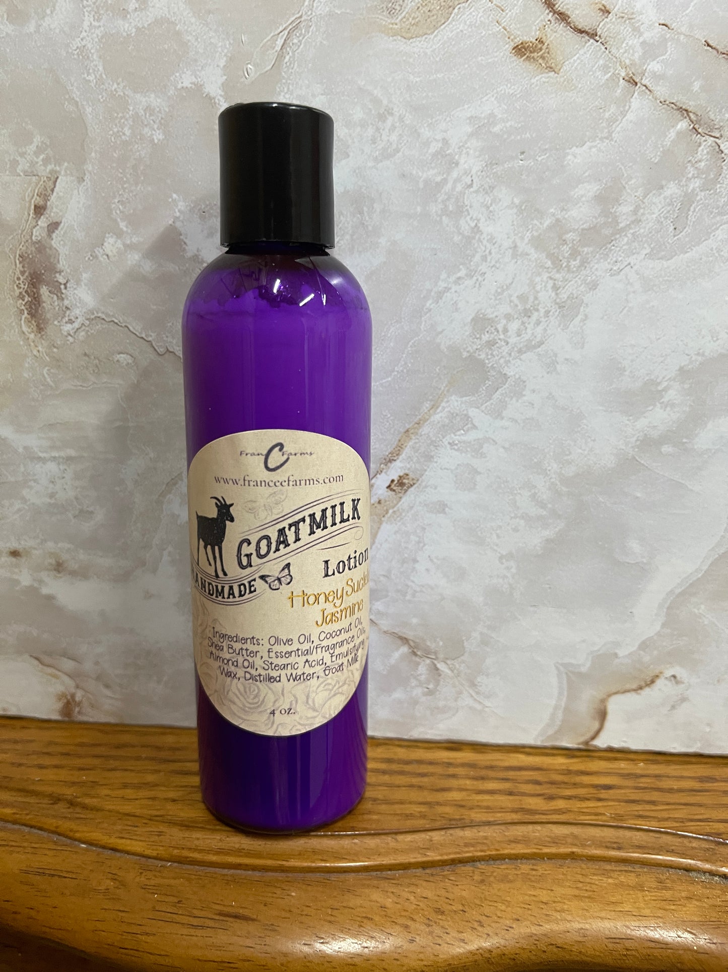 Honeysuckle-Jasmine Goat Milk Lotion